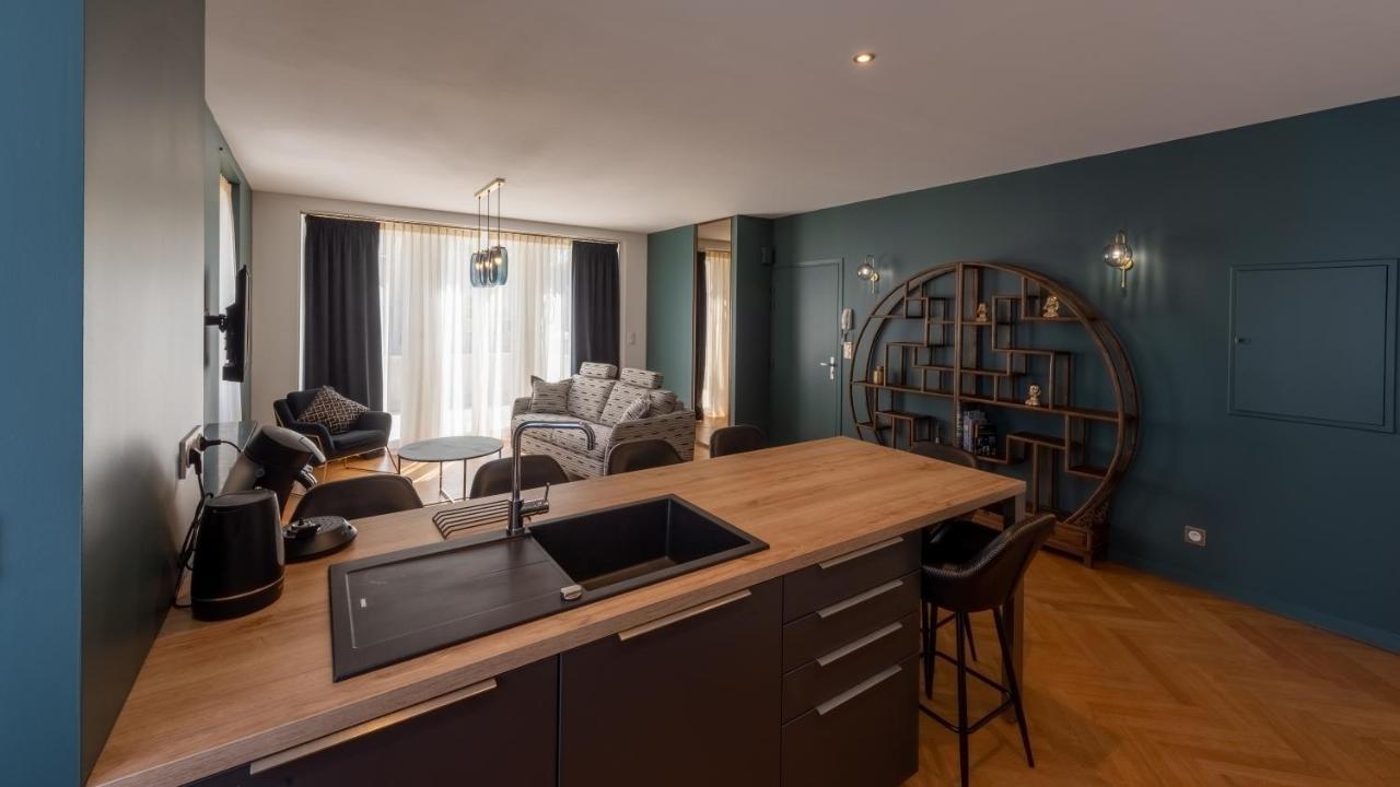 רודז L'Art Deco, T3 Terrasse, Classe Meuble De Tourisme מראה חיצוני תמונה
