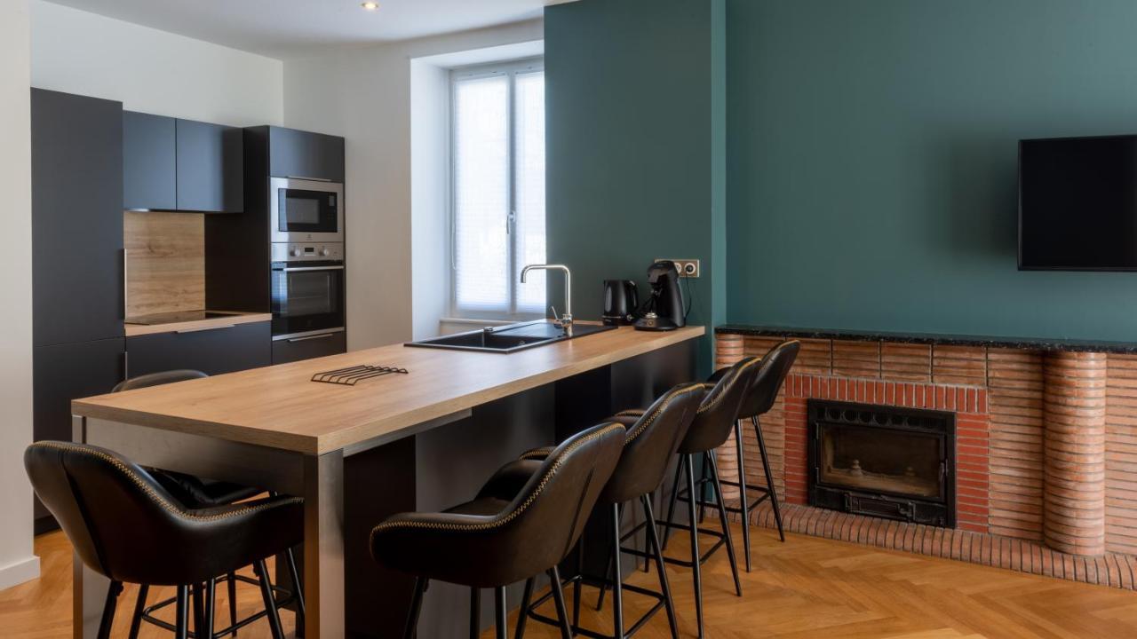 רודז L'Art Deco, T3 Terrasse, Classe Meuble De Tourisme מראה חיצוני תמונה