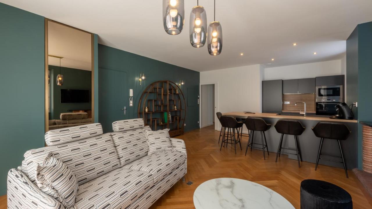 רודז L'Art Deco, T3 Terrasse, Classe Meuble De Tourisme מראה חיצוני תמונה